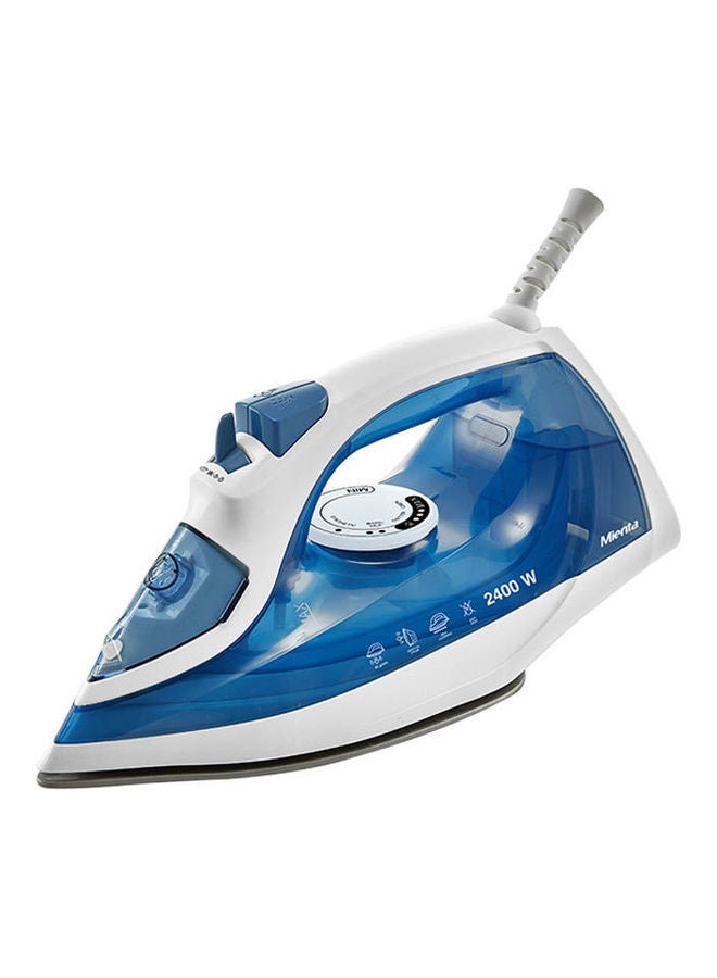 Mienta Iron Steam 250 ml 2400 W SI181109A Blue-White  - Image 1