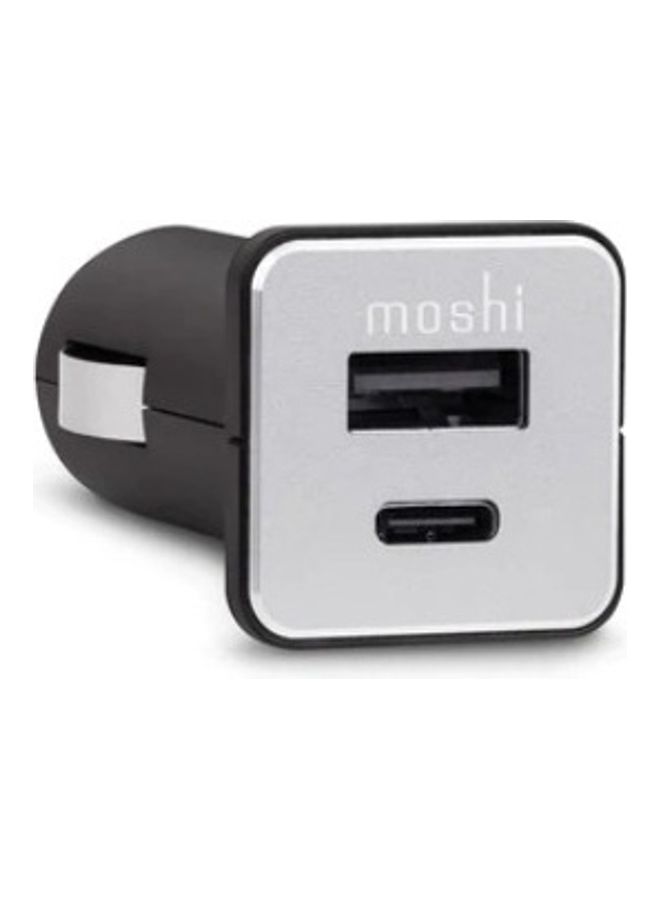 Moshi QuikDuo Car Charger with USB-C And USB-A Port - Image 1