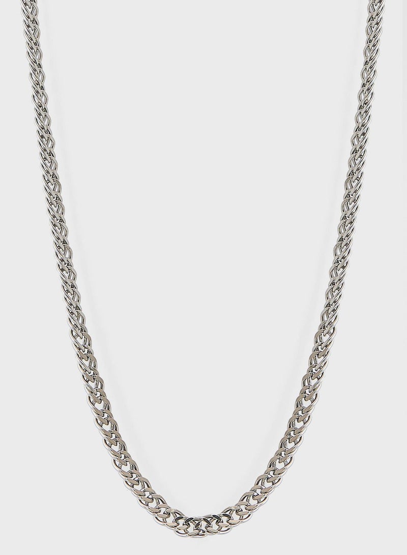 جس Men JUMN01329JWSTT/U Long Steel Necklace  - Image 2