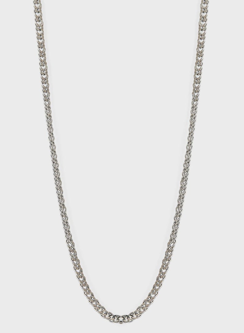 جس Men JUMN01329JWSTT/U Long Steel Necklace  - Image 1