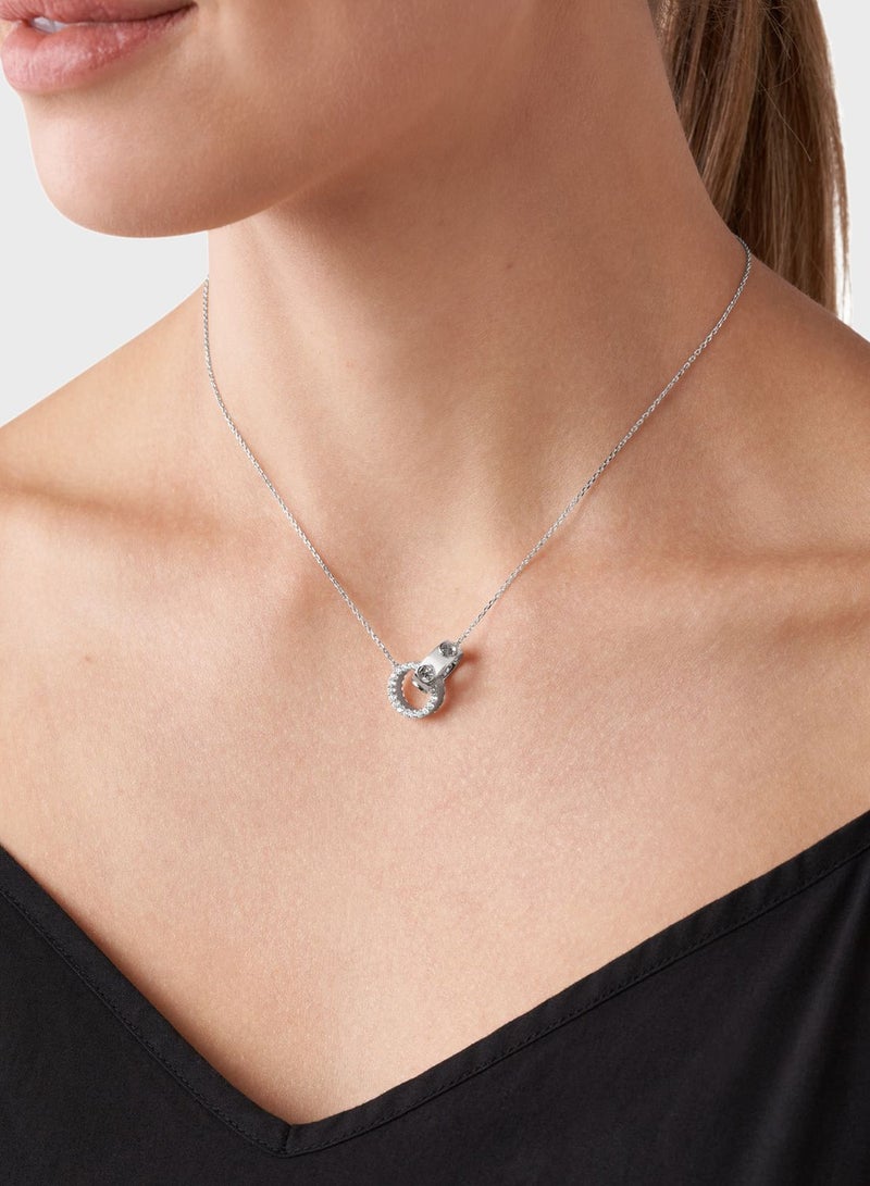 Michael Kors - Women MKC1554AN040 Dual Rings Necklace - Image 1