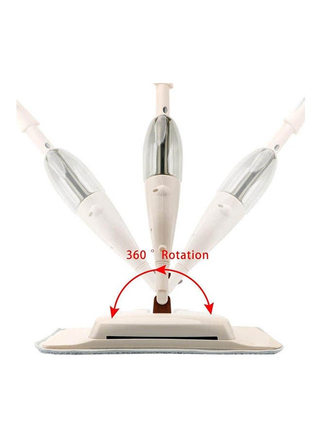 3-In-1 Spray Mop, Carpet Mop And Floor Mats With 2 Spare Parts Beige - Image 2