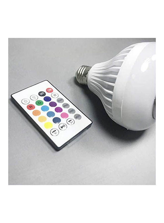 Led Light Smart Wireless Tooth Stereo Speaker Bulb Music Lamp Remote Control Light Multicolour - Image 3