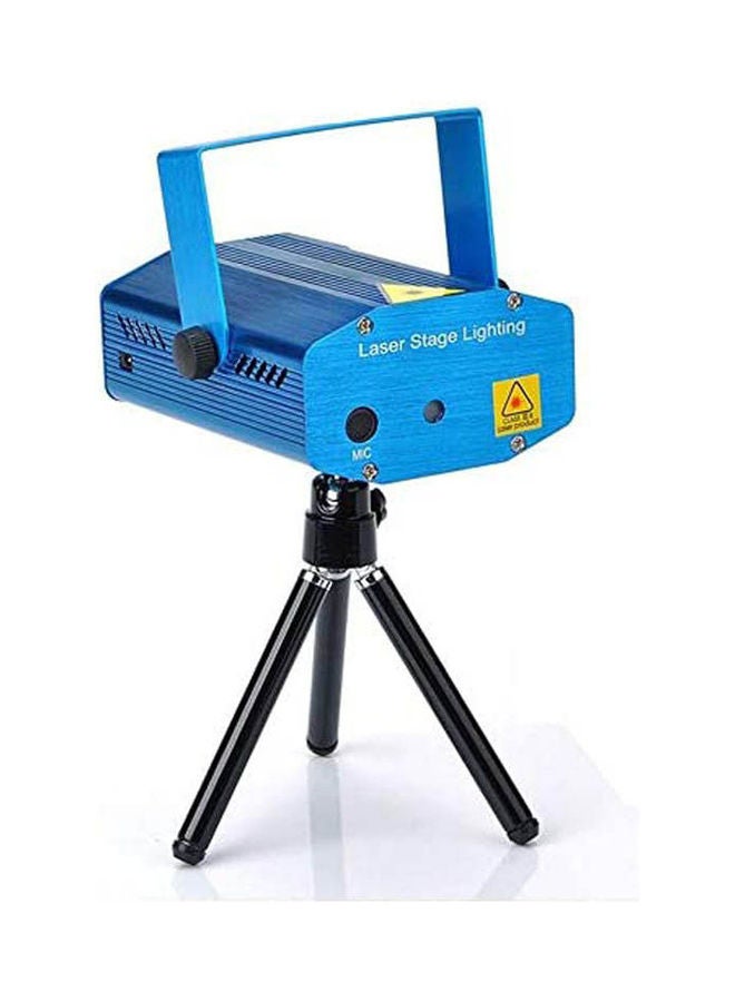Mini Moving Party Laser Dj Party Light Led Stage Light Blue  - Image 1