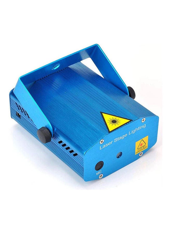 Mini Moving Party Laser Dj Party Light Led Stage Light Blue  - Image 2