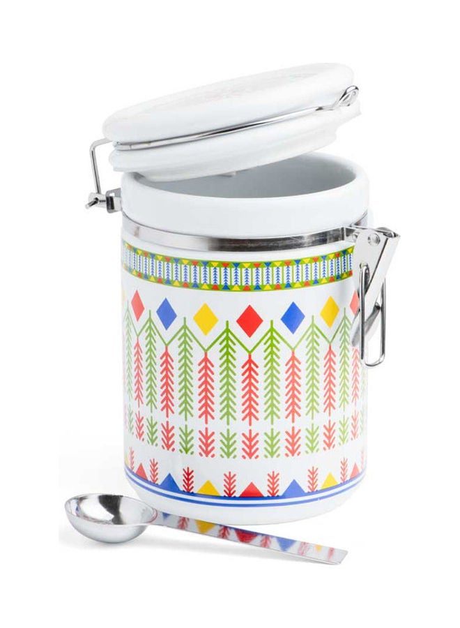 AL RIMAYA Canister With Spoon 20cm  - Image 3