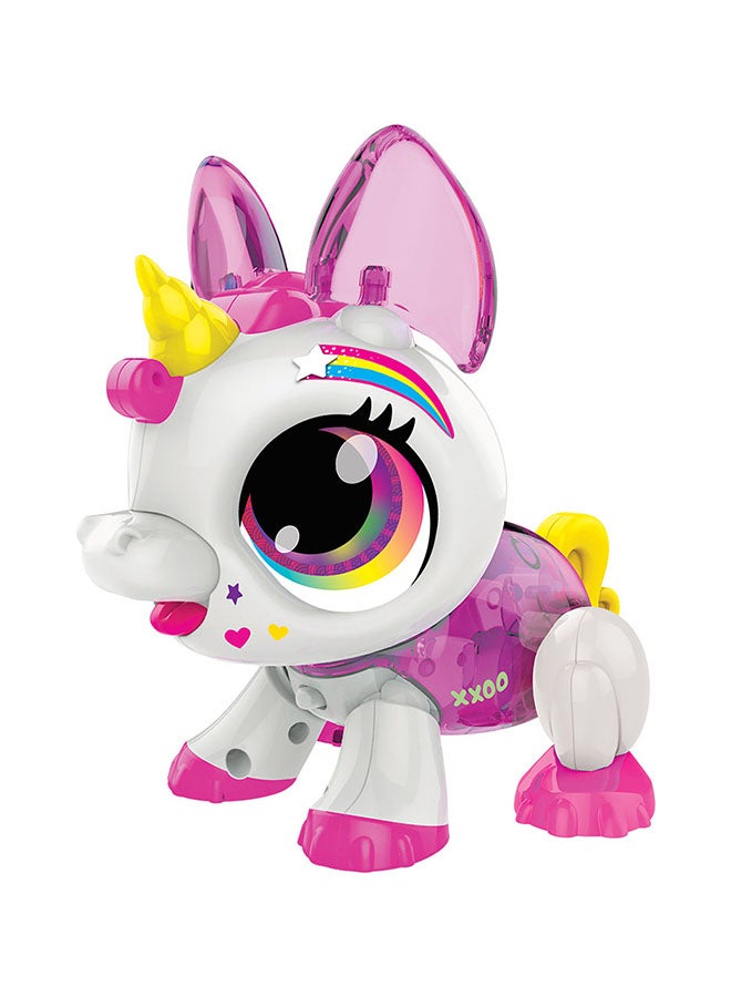 COLORIFIC - Build A Bot - Unicorn 18 x 16 x 15cm - Image 1