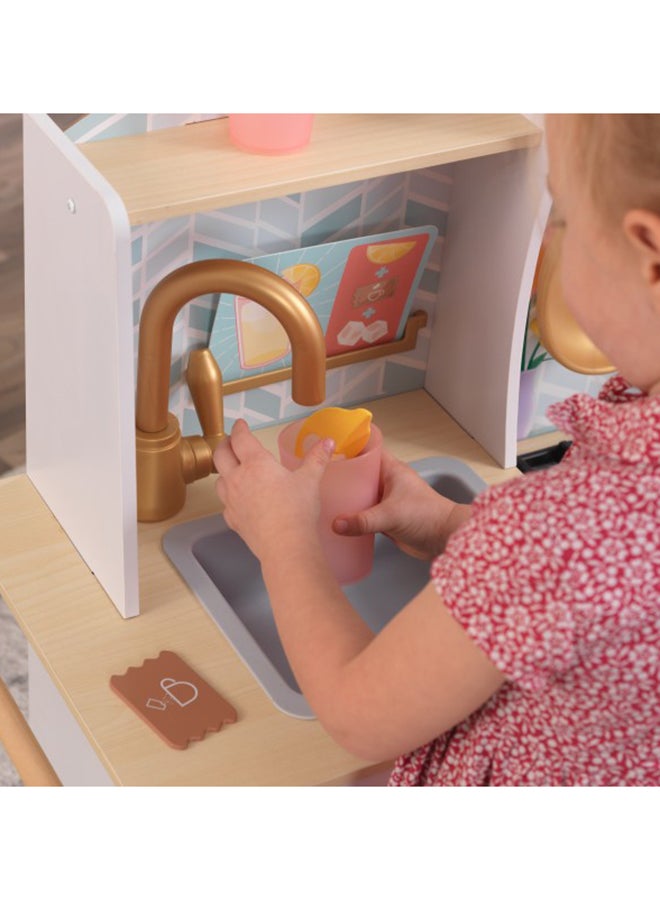 KidKraft - Happy Harvest Play Kitchen 93.77x33.98x93.77cm - Image 1