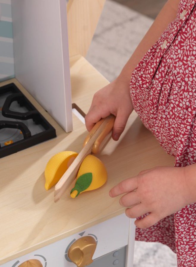 KidKraft - Happy Harvest Play Kitchen 93.77x33.98x93.77cm - Image 1