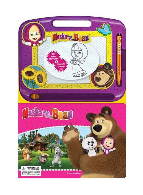 Masha And The Bear Learning Series 22.23x1.52x33.02cm