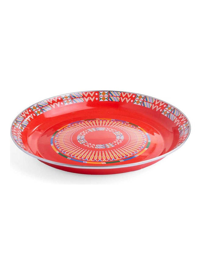 AL RIMAYA Enamel Plate 45cm  - Image 1