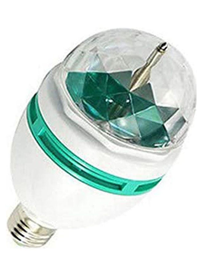 E27 Rgb Led Lamp Bulb Magic Color Projector Auto Rotating Stage Light White - Image 1