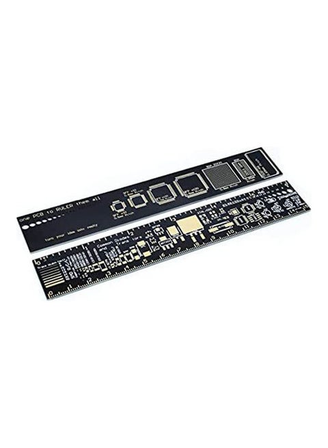 Pcb Ruler For Electronic Engineers For Geeks Makers For Arduino Fans Pcb Reference Ruler Pcb Packaging Units V2 - 6 Blue 15cm
