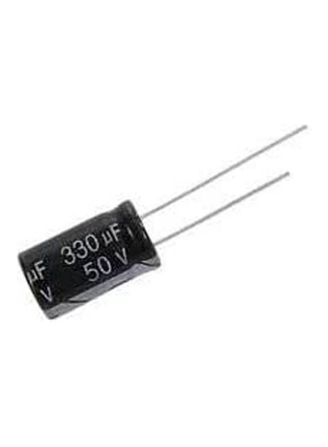Generic 330Uf 50V Capacitor BLack 15.9 x 9 x 3.3cm 