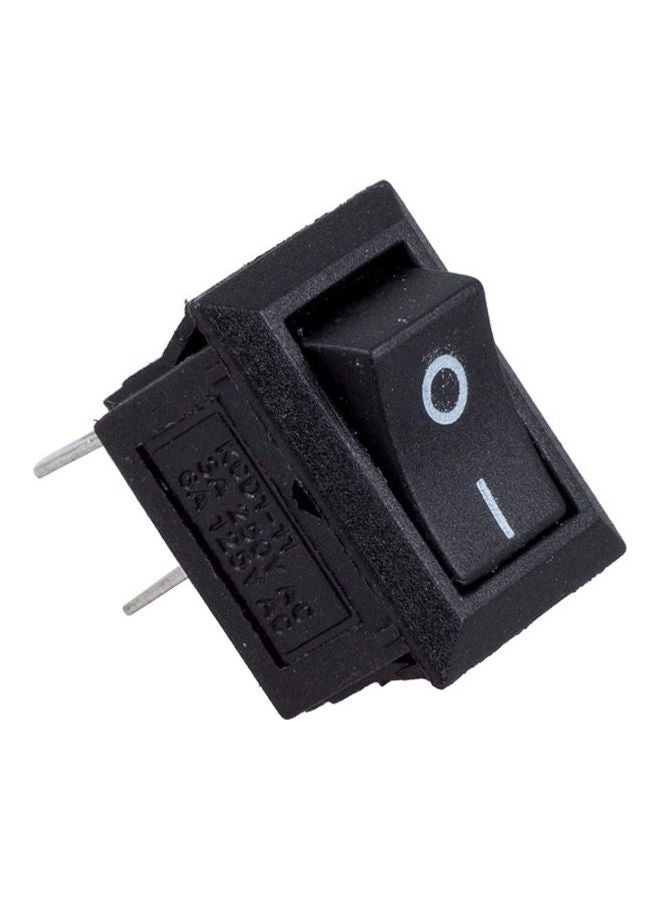 Sw2 On/Off (Up To 8A 250V Ac) 2Pin Black - Image 1
