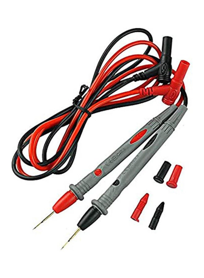 Sunshine Universal Probe Test Leads Pin For Digital Multimeter Needle Tip Meter Multi Meter Tester Lead Probe Wire Pen Cable 1000V 20A Multicolour - Image 2