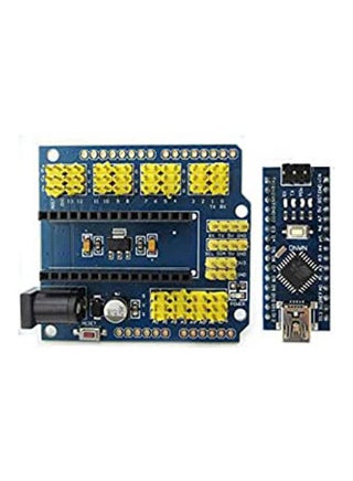 Mini Usb Nano V3.0 Atmega328P Development Module Board Nano Io Shield Expansion Board For Arduino Blue - v1649756471/N53125723A_1