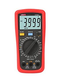 Ut39A- Modern Digital Multimeter Capacitance 10Mf -1000Vdc - 750 Vac 10A Max Multicolour