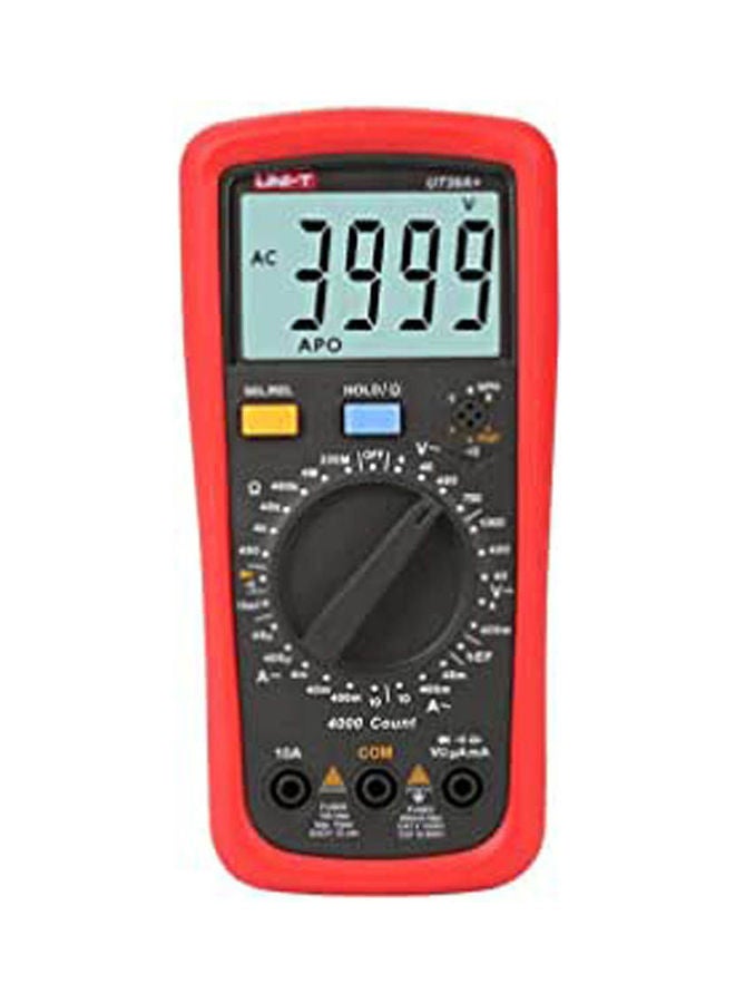 UNI-T - Ut39A- Modern Digital Multimeter Capacitance 10Mf -1000Vdc - 750 Vac 10A Max Multicolour - Image 1
