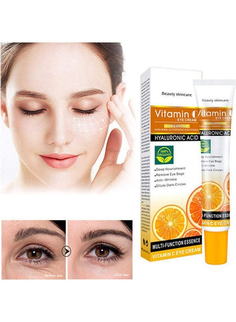 Beauty Eye Whitening Cream Anti Wrinkle Ageing Vitamin С Organic Multicolour 25ml