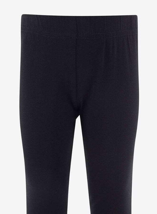 R&B Girls Printed T-Shirt With Leggings Set Pink/Black - Image 4