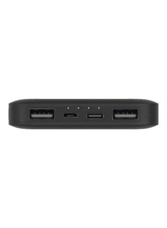 Xiaomi 10000.0 mAh Redmi Power Bank Fast Charge 2.4A Dual Port with Micro-USB and USB-C Input Black  - Image 2