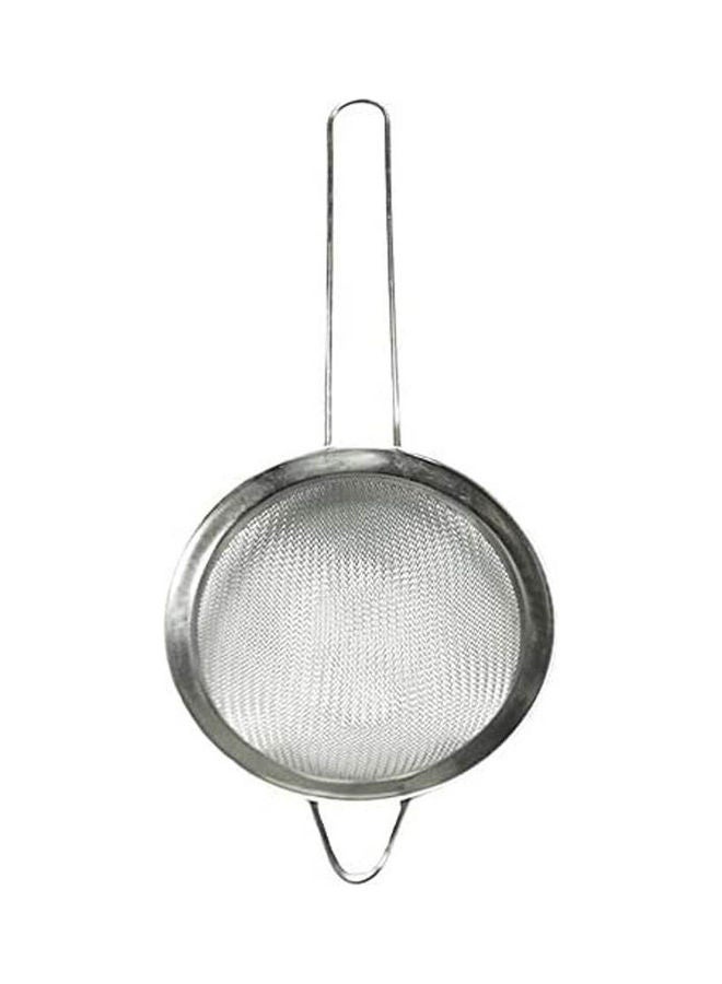 Fine Tea Strainer   Stainless Steel Silver 