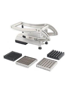 Generic Stainless Steel Potato Chipper French Fries Slicer Chip Cutter Chopper Maker Silver  - Image 1