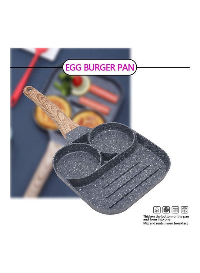 مقلاة غير لاصقة لطهي عجة البيض مقسمة - Image 2