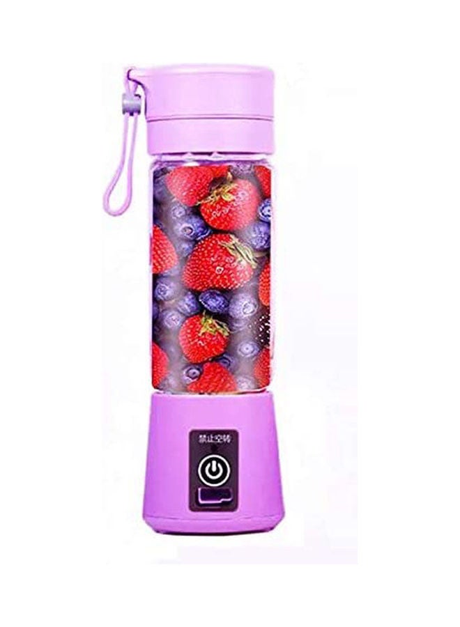 Outdoor Portable Usb Mini Electric Fruit Juicer Handheld Smoothie Maker Blender Juice 7P5WYYL1 Pink - Image 1