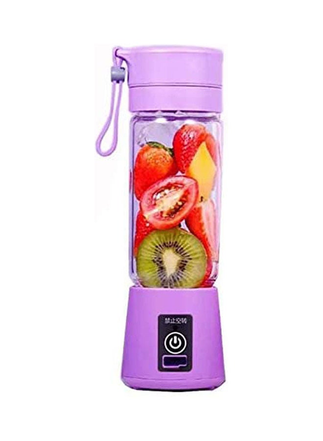 Outdoor Portable Usb Mini Electric Fruit Juicer Handheld Smoothie Maker Blender Juice 7P5WYYL1 Pink - Image 2
