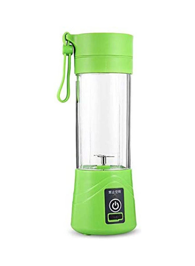 Personal Blender Juice Cup Portable Juicer Blender 4 Blades Rechargeable Fruit Mixing Machine For Baby Travel Green 380Mlcm  - Image 2