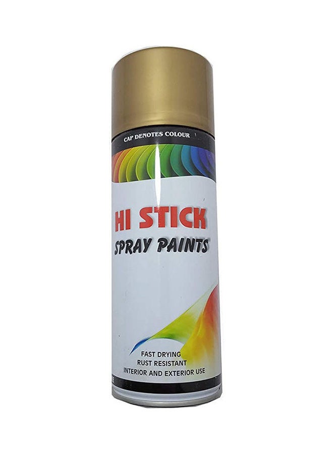 HI STICK Spray Paint Gold 240grams