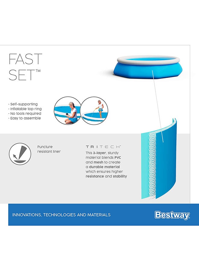 Bestway - Fast Set Pool -26-57265 244x66cm - Image 1