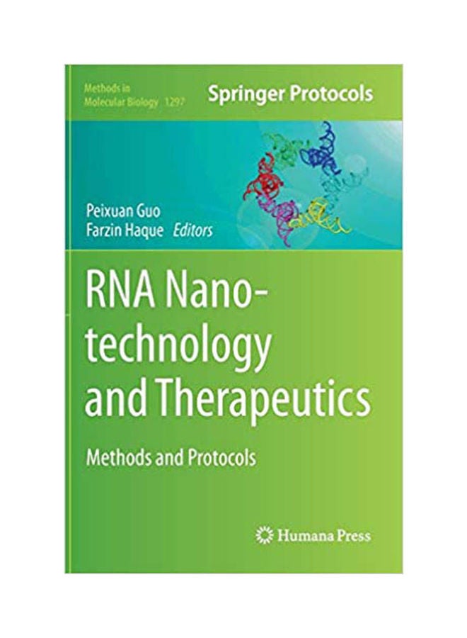 Rna Nanotechnology And Therapeutics:Methods And Protocolsfree Surfaces. Hardcover English by Guo, Peixuan, Haque - 2015 