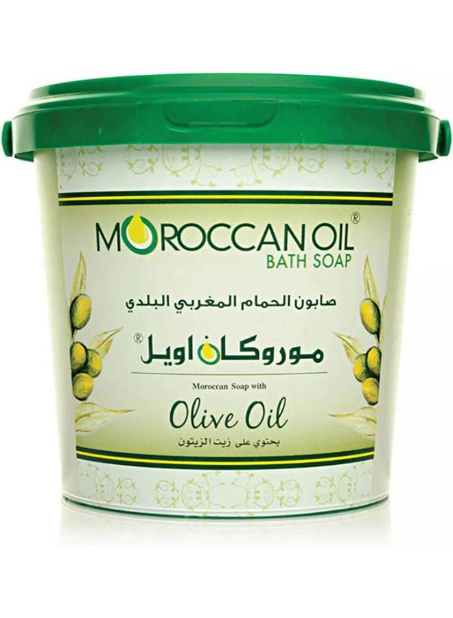موروكان أويل صابون الحمام المغربي البلدي حجم كبير