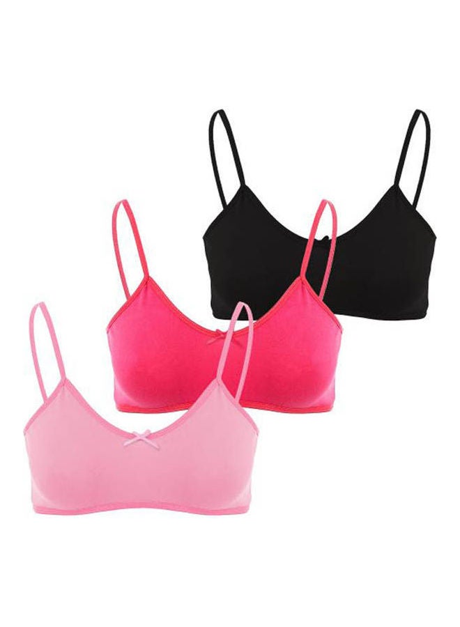 Mesery Bundle Of (3) - Cotton Bra - For Women Multicolour  - Image 1