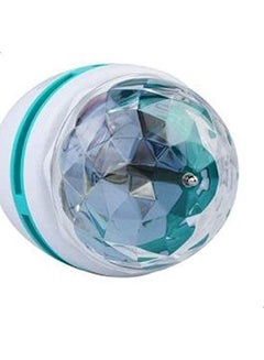 Generic Full Color Led Crystal Voice Activated Rotating Stage Light Dj Lamp Light Bulb Stage Lighting Clear 