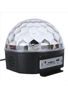 Control Digital Led Rgb Crystal Magic Ball Effect Light Dmx Disco Dj Stage Lighting,Remote, Music Multicolour