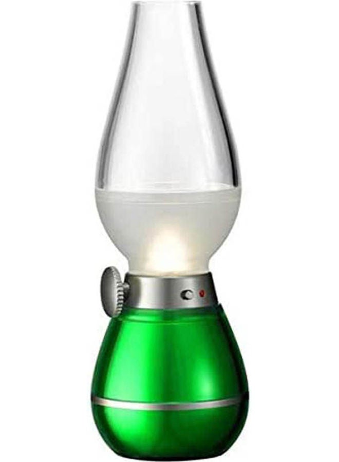 ماركة غير محددة Retro Classic Blow Light Led Usb Rechargeable Desk Lamp Nightlight Green 19.2x7.8x7.4cm  - Image 1