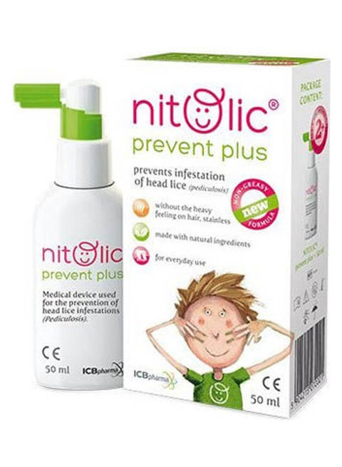 Prevent Plus Head Lice Spray White 50ml