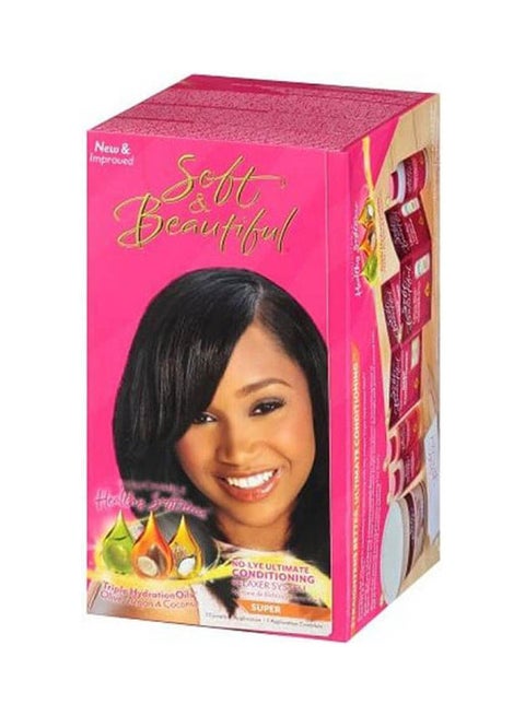 No Lye Ultimate Conditioning Relaxer Super System Multicolour