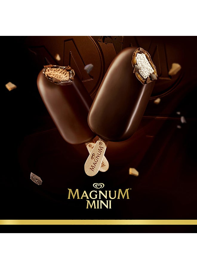 Magnum - Mini Double Black Mulberry and Blackberry Chocolate Ice cream 60ml Pack of 6 - Image 1