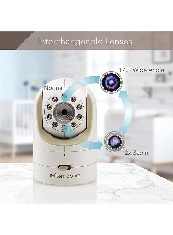 Infant Optics - DRX-8 Digital Baby Video Monitor Camera With Night Vision And Separate Lens - Image 1