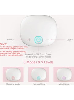 YOUHA Wearable Hands Free Double Electric Portable Breast Cup With Adjustable Modes  - Image 4