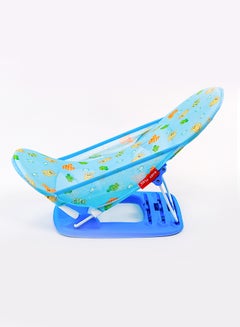 BABY PLUS 3-Position Deluxe Non-Slip Secure Foldable Bather For Newborn, Multicolour - BP8284-BLUE, 31x21x36 cm  - Image 3