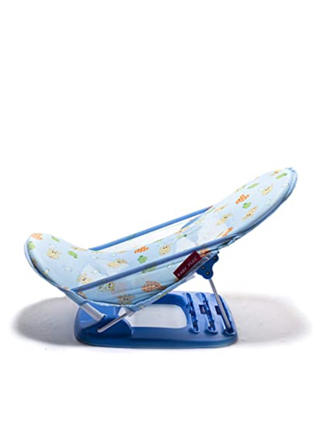 BABY PLUS - 3-Position Deluxe Non-Slip Secure Foldable Bather For Newborn, Multicolour - BP8284-BLUE, 31x21x36 cm - Image 1