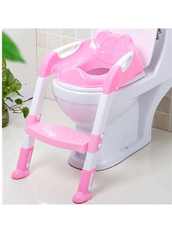 Generic Portable Folding Trainer Toilet Potty Training Ladder Chair For Children  - Image 3