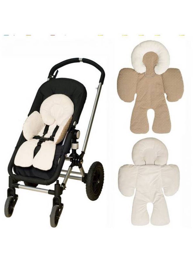 High-grade Material Ultra Soft Reversible Stroller Baby Head Shaping Padded Cushion Positioner - Image 2