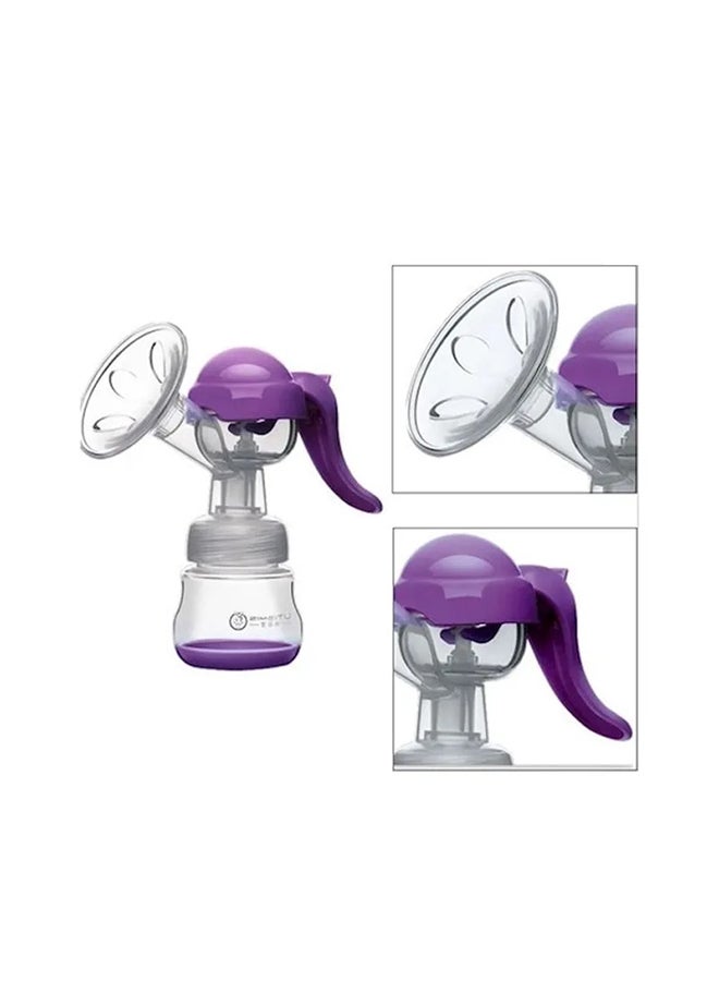 Manual Silicone Portable Breast Pump With Pacifier And Accessories Set